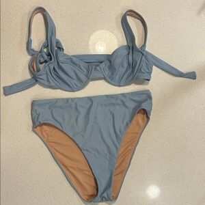 J Crew High Waisted Bikini Set